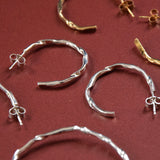 Frances-Kirk-Large-Crumpled-Tectured-Oversized-Hoops-Hoop-Earrings-Sterling-Silver-Gold-Vermeil