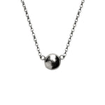 Frances-Kirk-Lunar-Choker-Ball-Sphere-Moon-Pendant-Chain-Necklace-Gold-Vermeil-Sterling-Silver