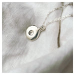 Frances-Kirk-Medallion-Letter-Stamp-Personalised-Pendant-Gold-Vermeil-Necklace-Circle-Disc-Sterling-Silver