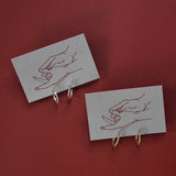Frances-Kirk-Mini-Molten-Textured-Chunky-Gold-Vermeil-Sterling-Silver-Hoops-Hoop-Earrings-Everyday