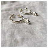 Frances-Kirk-Mini-Nugget-Hoop-Pendant-Drop-Huggies-Hoop-Earrings-Sterling-Silver
