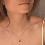 Frances-Kirk-Mini-Nugget-Textured-Disc-Circle-Pendant-Necklace-Unique-Gold-Vermeil-Sterling-Silver