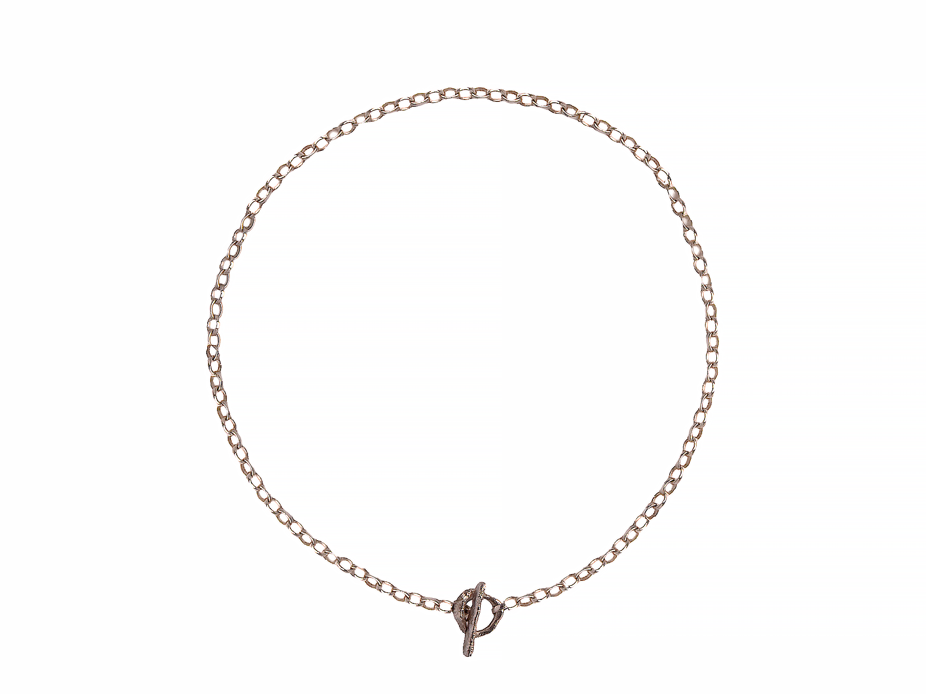 Frances-Kirk-Textured-Chunky-Silver-belcher-chain-tbar-necklace