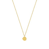 Freya Gold Pendant Necklace