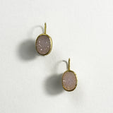 The Druzy Blanc Earrings