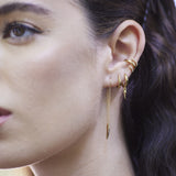 Gold-Claw-Huggie-Hoop-Earrings-Earring-Tusk-End-Spike-Ear-Stack-Curated-Minimal-Cool-Jewellery-DemiFine-Scream-Pretty