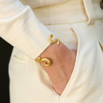 Feggeri-Ippos-Cuff-Gold-Vermeil-Statement-Bracelet-90s-Seahorse-Mediterrean-Coastal-Marine-Jewellery