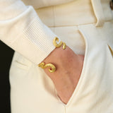 Feggeri-Ippos-Cuff-Gold-Vermeil-Statement-Bracelet-90s-Seahorse-Mediterrean-Coastal-Marine-Jewellery