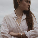 The Fish Pendant Silver & Cord