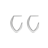 sterling silver hoop earrings