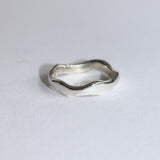 Silver Wave Ring