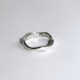 Silver Wave Ring