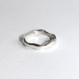 Silver Wave Ring