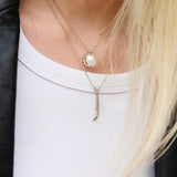 Okto Necklace Silver
