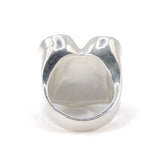 'A Good Listener' Large Heart Ring