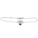 'A Good Listener' Heart Bracelet