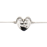 'A Good Listener' Heart Bracelet
