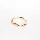 Gold Wave Ring