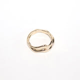 Gold Wave Ring