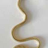 Jumbo Round Snake Chain Silver