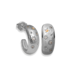 Junk-Jewels-Glitter-Star-Diamond-Opal-White-Stone-Gemstone-Chunky-Hoop-Gold-Earrings