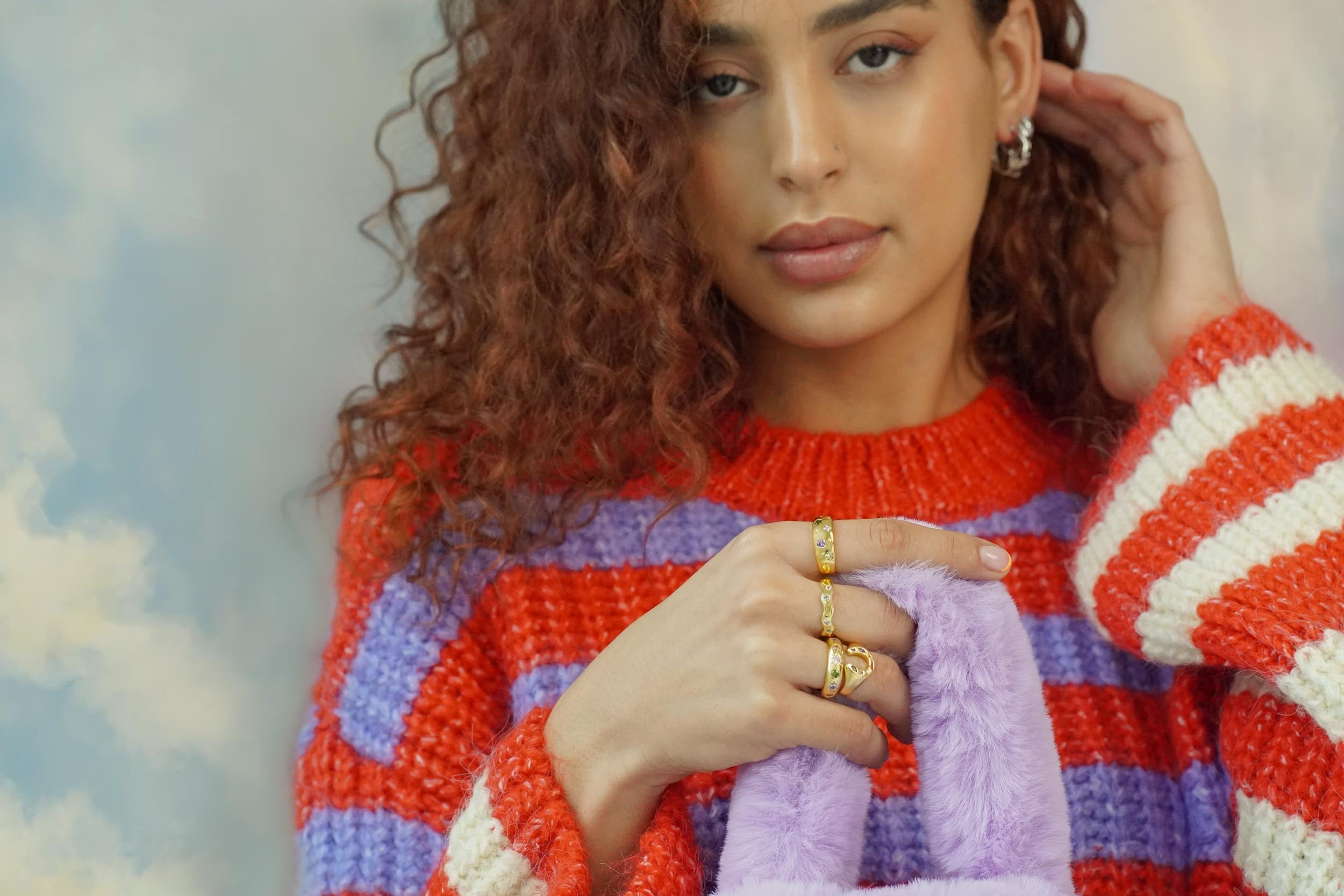 Junk-Jewels-Jewelled-Dreams-Gemstone-Star-Chunky-Statement-Cocktail-Ring-Gold 