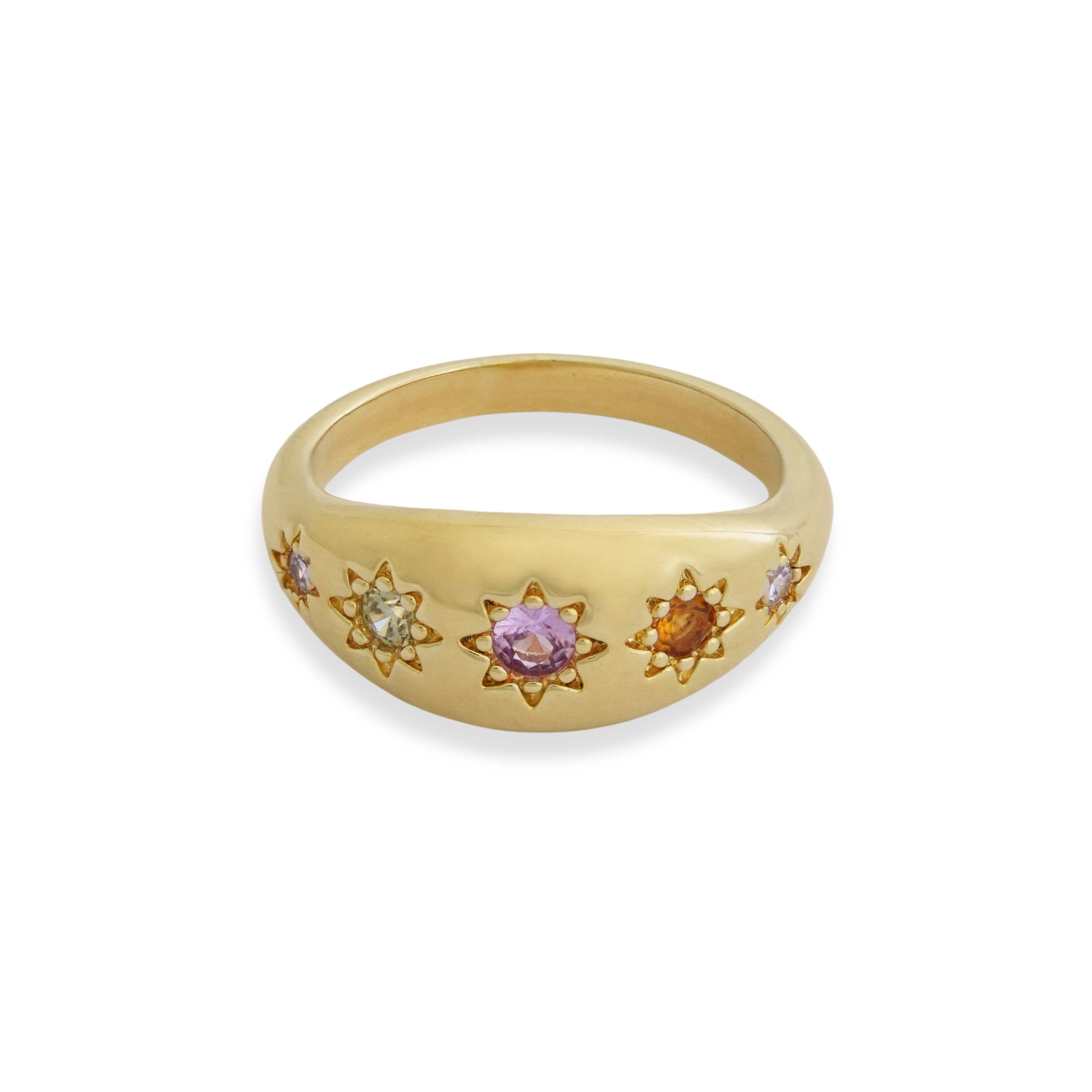 Junk-Jewels-Kaleidoscope-Disco-Gemstone-Chunky-Star-Statement-Cocktail-Ring-Gold-Purple