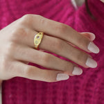 Junk-Jewels-Kaleidoscope-Disco-Gemstone-Chunky-Star-Statement-Cocktail-Ring-Gold-Purple