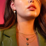 Junk-Jewels-Kaleidoscope-Gemstone-Multicoloured-Rainbow-Star-Pendant-Necklace-Gold-Figaro-Chain