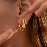 Junk-Jewels-Pastel-Coloured-Gemstone-Stone-Pendant-Drop-Dangle-Oversized-Hoop-Hoops-Earrings-Gold