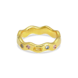 Junk-Jewels-Pastel-Jewelled-Wavey-Wiggle-Multi-Gemstone-Coloured-Stone-Star-Stacking-Band-Ring-Gold-Silver