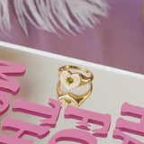 Junk-Jewels-Peridot-Green-Stone-Heart-Star-Signet-Stacking-Ring-Gold-Silver