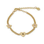 Junk-Jewels-Retro-Gemstone-Charm-Bracelet-Star-Flower--Heart-Diamond-Gemstone-Gold-Silver
