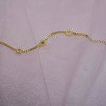 Junk-Jewels-Retro-Gemstone-Charm-Bracelet-Star-Flower-Chain-Heart-Diamond-Gemstone-Gold-Silver