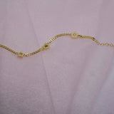 Junk-Jewels-Retro-Gemstone-Charm-Bracelet-Star-Flower-Chain-Heart-Diamond-Gemstone-Gold-Silver