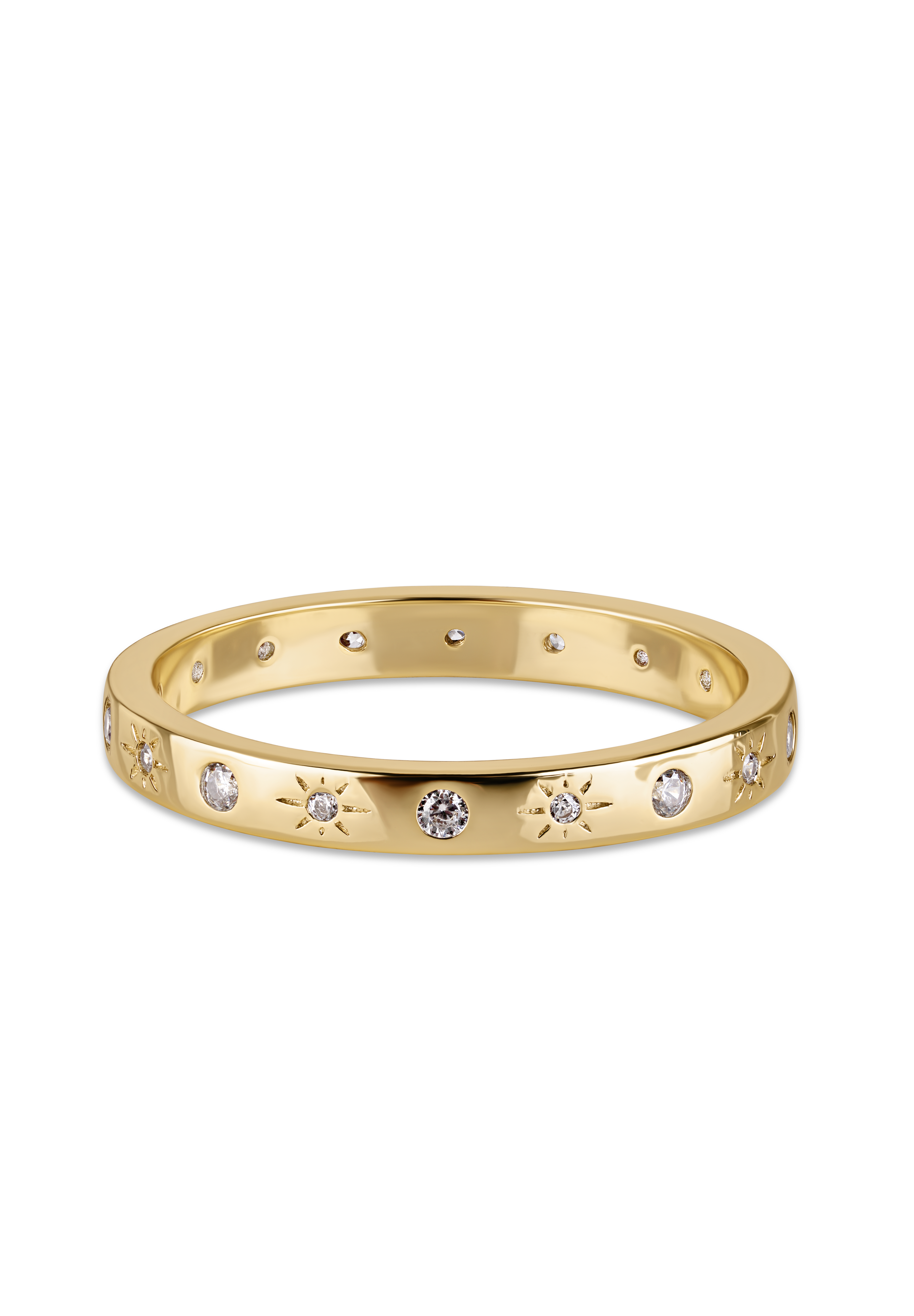 Junk-Jewels-Starburst-Diamond-Star-Ring-Gold-Band-Silver