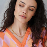 Junk-Jewels-T-Bar-Fastening-Figaro-Chain-Chunky-Gold-Necklace-Silver-Statement-Cool