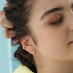 Junk-Jewels-White-Stone-Petite-Diamond-Cubic-zirconia-star-stone-chunky-huggie-hoop-hoops-earrings-gold-silver