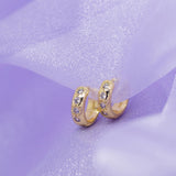 Junk-Jewels-White-Stone-Petite-Diamond-Cubic-zirconia-star-stone-chunky-huggie-hoop-hoops-earrings-gold-silver