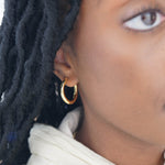 Junk-Jewels-large-wobbly-Chunky-hoop-earrings-Hoops-gold-silver