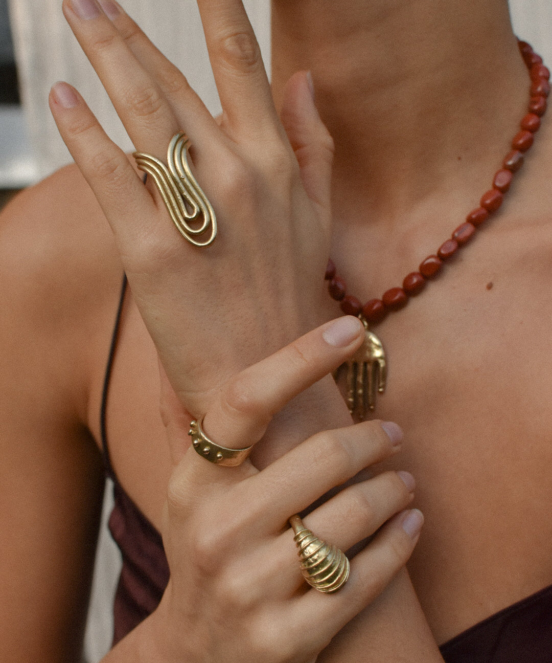 Kan-Studio-Danu-Ring-Statement-Long-Curved-Boho-Loop-Cool-Stacking-Cocktail-Ring-Brass-Nickel-Free-Sterling-Silver-Gold-Plated-Cool-Handmade-London-Edgy-Trendy-Ring