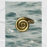 Kan-Studio-Dawama-Statement-Spiral-Swirl-Chunky-Cool-Boho-Ring-Brass-Sterling-Silver-Gold-Plated-Handmade-Unique