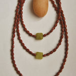 Kan-Studio-Mia-necklace-Red-Jasper-Olive-Jade-Gemstone-Stone-Beaded-Bead-Delicate-Summer-Jewellery-Pendant-Meaning-Cool-Handmade-London