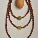 Kan-Studio-Mia-necklace-Red-Jasper-Olive-Jade-Gemstone-Stone-Beaded-Bead-Delicate-Summer-Jewellery-Pendant-Meaning-Cool-Handmade-London