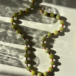 Kan-Studio-Olivia-Necklace-Olive-Green-Jade-Red-Jasper-Beads-beaded-boho-cool-Summer-Jewellery-Handmade-London-cool-boho-beach