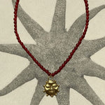 Kan-Studio-Ra-Beaded-Necklace-Red-Agate-Natural-Beads-Bead-Beaded-El-Sol-Sun-Pendant-Gold-Silver-Brass-Boho-Summer-Cool-Handmade-Jewellery-Stunning