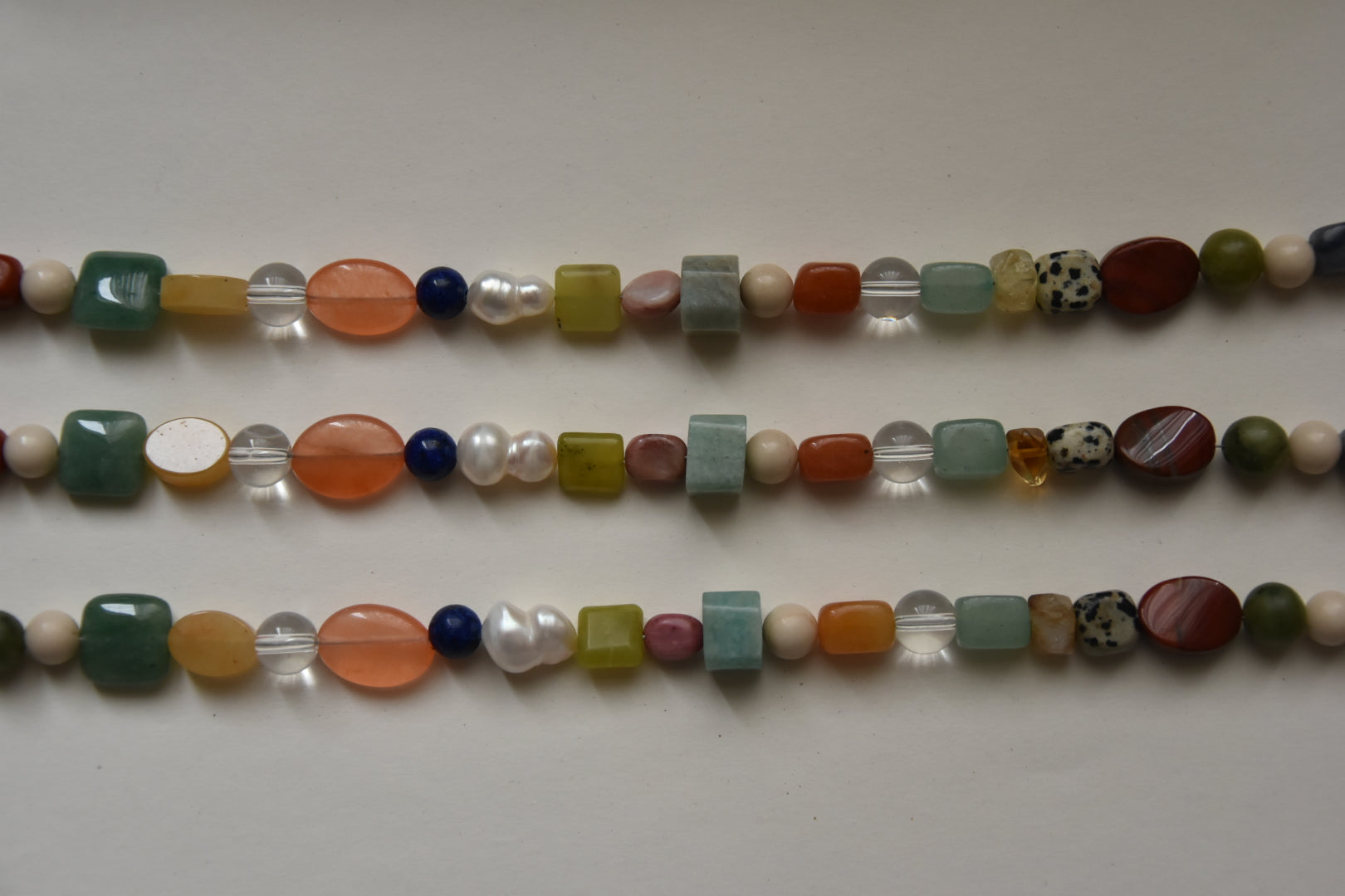 Kan-Studio-Winoma-Necklace-Gemstone-Pearl-Beaded-Bead-Chunky-Multicoloured-Red-Green-Clear-Blue-Chunky-Summer-Statement-Cool-Jewellery