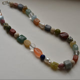 Kan-Studio-Winoma-Necklace-Gemstone-Pearl-Beaded-Bead-Chunky-Multicoloured-Red-Green-Clear-Blue-Chunky-Summer-Statement-Cool-Jewellery