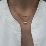 The Orb Necklace in Gold