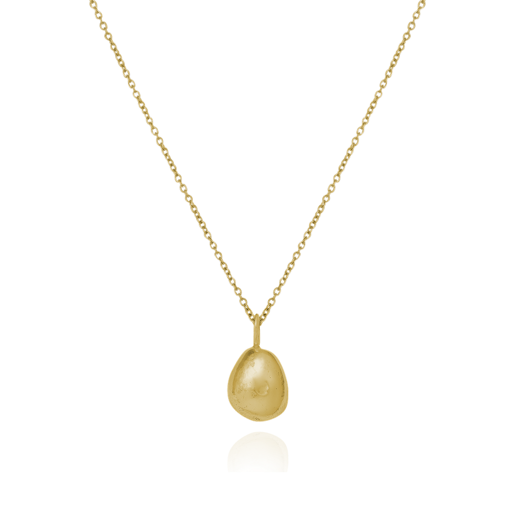 Liz-Crow-London-Courage-Necklace-The-Leap-18ct-Gold-Vermeil-Ball-Sphere-Nugget-Dainty-Pendant-Necklace